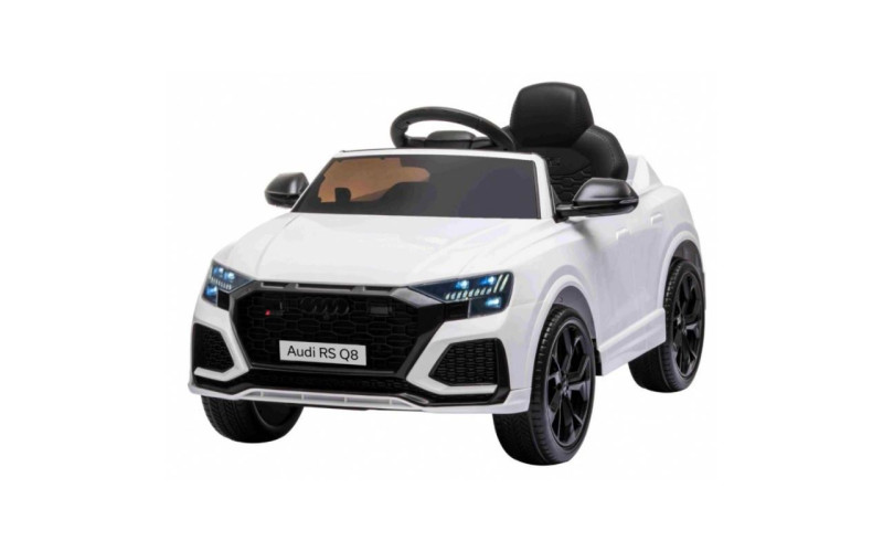 Voiture électrique enfant Audi RS Q8 noir 12 volts, voiture electrique enfant télécommande parentale 2.4 GHZ - 2 moteurs 35w