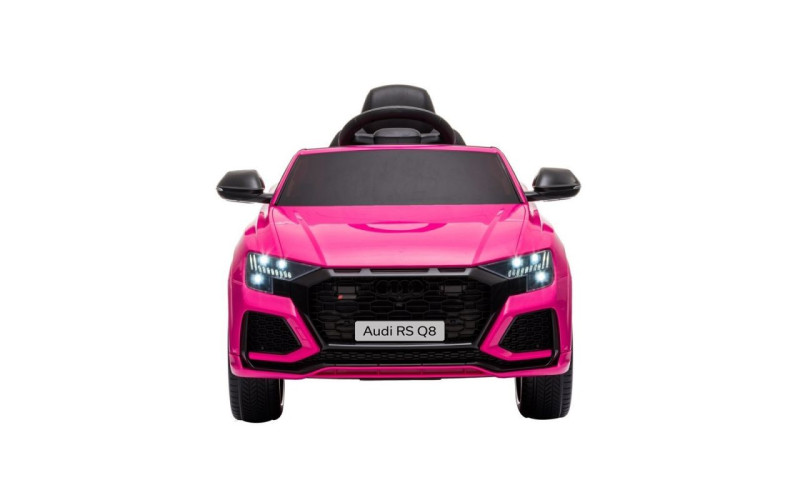 Voiture électrique enfant Audi RS Q8 rose 12 volts, télécommande parentale 2.4 GHZ - 2 moteurs 35w Voitures électriques