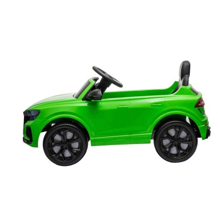 Voiture électrique enfant Audi RS Q8 vert 12 volts, télécommande parentale 2.4 GHZ - 2 moteurs 35w Voitures électriques