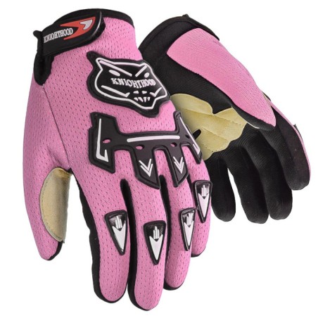 Gants motocross enfant xtrm - rose