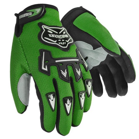 Gants motocross enfant xtrm - vert