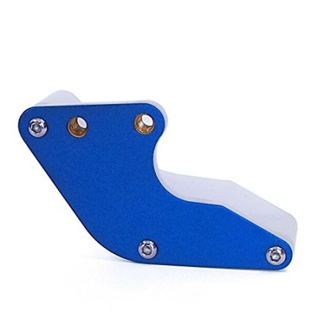 Pièces détachées Dirt bike, Pit bike Guide chaine aluminium - Bleu LMR PARTS