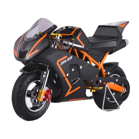 Pocket bike course Diamon Motors ZR 49cc - orange Pocket Bike & Pocket Quad