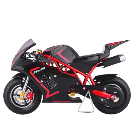 Pocket bike course Diamon Motors ZR 49cc - rouge Pocket Bike & Pocket Quad