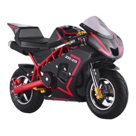 Pocket bike course Diamon Motors ZR 49cc - rouge Pocket Bike & Pocket Quad