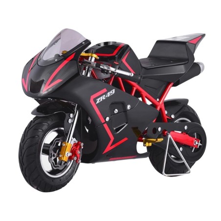 Pocket bike course Diamon Motors ZR 49cc - rouge Pocket Bike & Pocket Quad