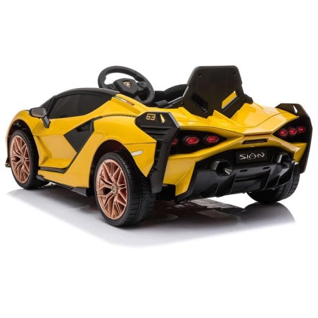 Voiture électrique enfant Lamborghini Sian 12 Volts, 2 moteurs 30w, télécommande parentale 2.4 Ghz Voitures électriques