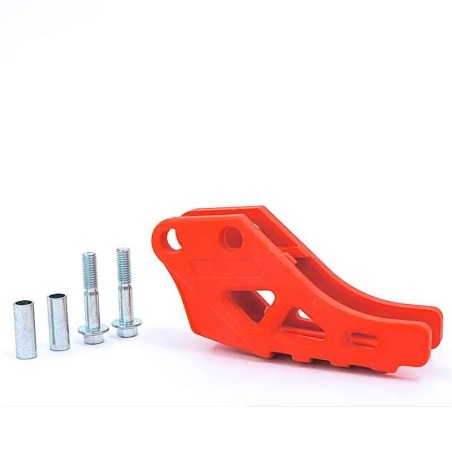Pièces détachées Dirt bike, Pit bike Guide chaine Nylon - Orange LMR PARTS