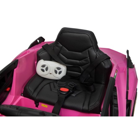 Voiture électrique enfant Lamborghini Sian rose 12 Volts , 2 moteurs 30w, télécommande parentale 2.4 Ghz Voitures électriques