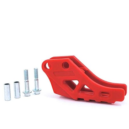 Pièces détachées Dirt bike, Pit bike Guide chaine Nylon - Rouge LMR PARTS