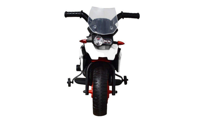 Moto électrique enfant Kingtoys 1000GS, moteur 18w - blanc Voitures électriques