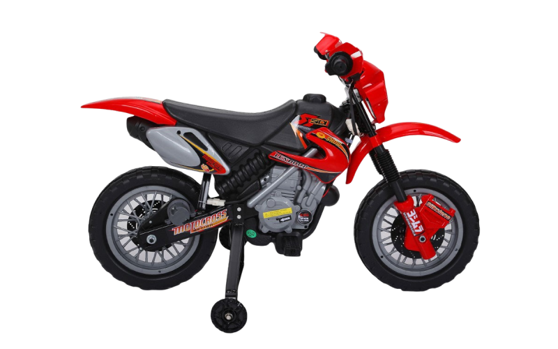 Moto électrique enfant Kingtoys Cobra, moteur 18w - rouge Voitures électriques