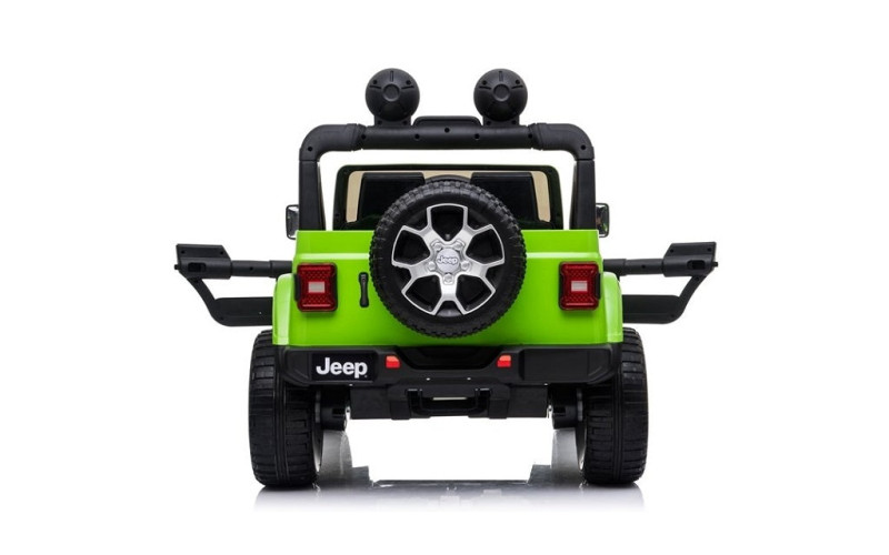 4x4 électrique enfant Jeep Wrangler Rubicon 2 places vert 12V , 4 moteurs 35w, télécommande parentale 2.4 Ghz Voitures électr...