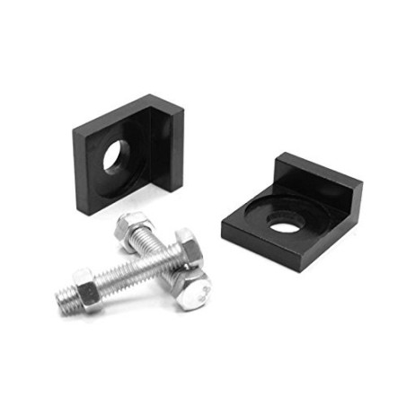 Pièces détachées Dirt bike, Pit bike Tendeurs de chaîne aluminium cnc axe 15mm noir LMR PARTS