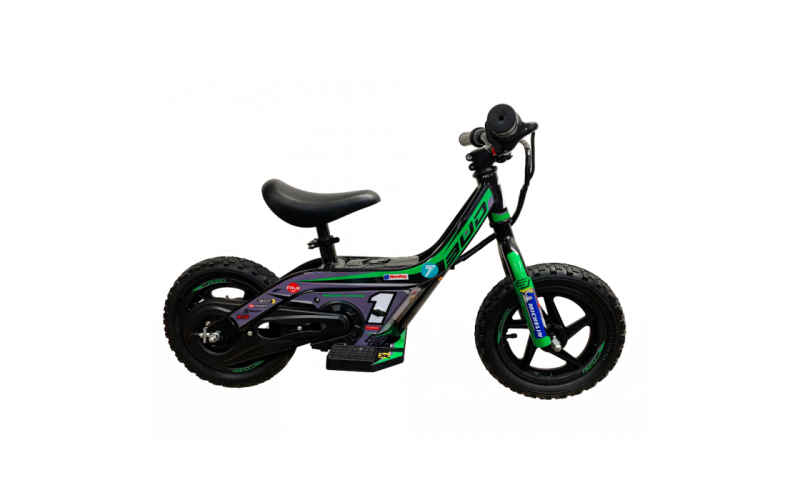 Draisienne électrique enfant Bud Racing 12" - vert