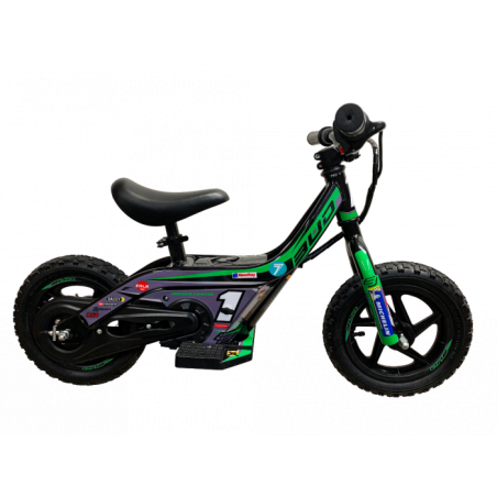 Draisienne électrique enfant Bud Racing 12" - vert Voitures électriques