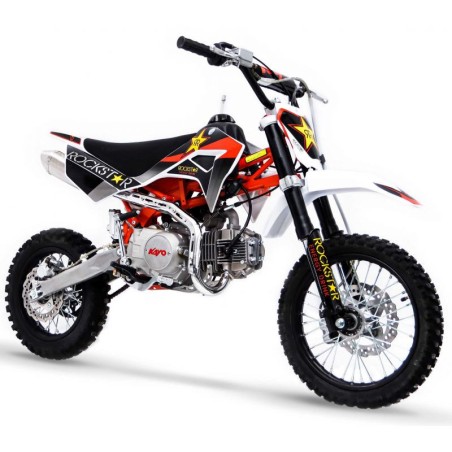 Dirt bike Kayo TD125cc 12/14" - édition Rockstar 2022 orange