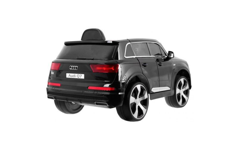 Voiture électrique enfant Audi Q7 noire peinture métallisée 12V, 2 moteurs 35w, télécommande parentale 2.4 GHz Voitures élect...