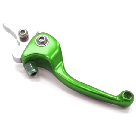 Commandes Levier de frein aluminium - Vert LMR PARTS