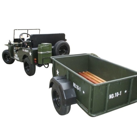 Buggy / Karting, Remorque pour Jeep Willys enfant, LeMiniRider