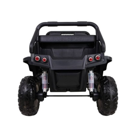 Voiture électrique enfant Mercedes Unimog 12V rouge, 2 places, 4 moteurs 35w, télécommande parentale 2.4 GHz Voitures électri...