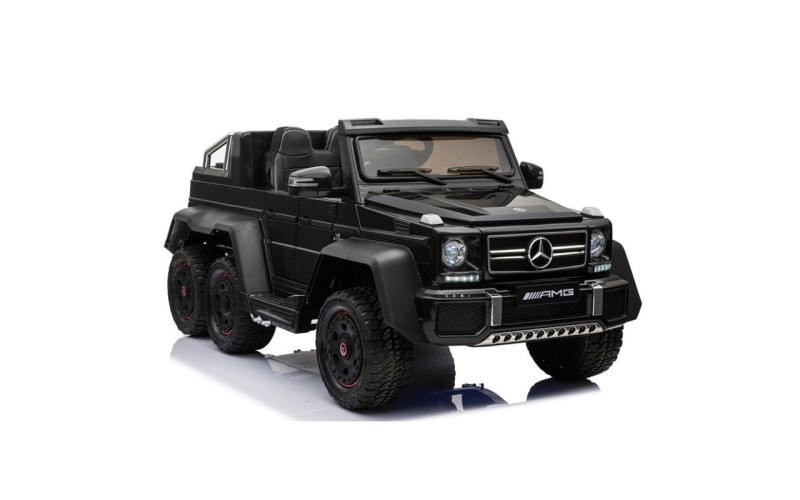 Voiture électrique enfant G63 AMG Mercedes noir 2 places 12V, 6 moteurs 35w, télécommande parentale 2.4 GHz Voitures électriques