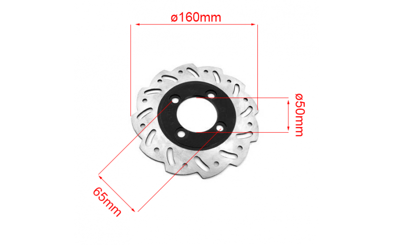 Pièces détachées Disque de frein Ã¸160mm LMR PARTS