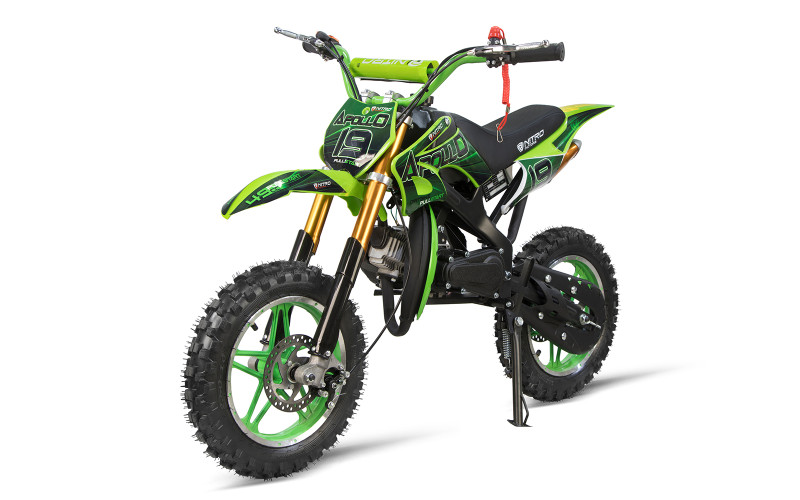 Pocket cross enfant Apollo Nitro 49cc - vert