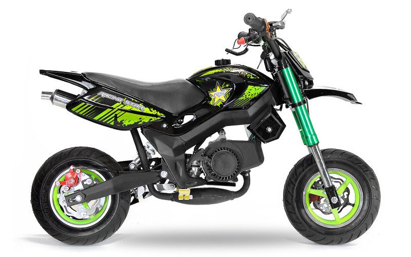 Pocket bike enfant Supermotard RS 49cc - vert Pocket Bike & Pocket Quad