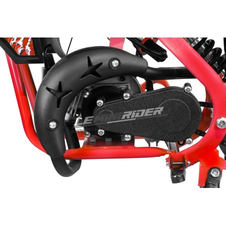 Pocket cross 49cc enfant Fossa Nitro - rouge Pocket Bike & Pocket Quad