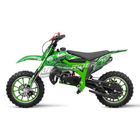 Pocket cross 49cc Flash Nitro 49cc - vert Pocket Bike & Pocket Quad