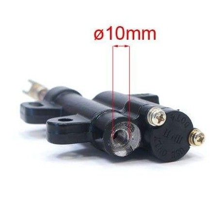 Pièces détachées Dirt bike, Pit bike Maitre cylindre arriÃ¨re court - Ã¸10mm LMR PARTS