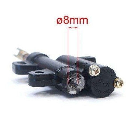 Pièces détachées Dirt bike, Pit bike Maitre cylindre arriÃ¨re court - Ã¸8mm LMR PARTS