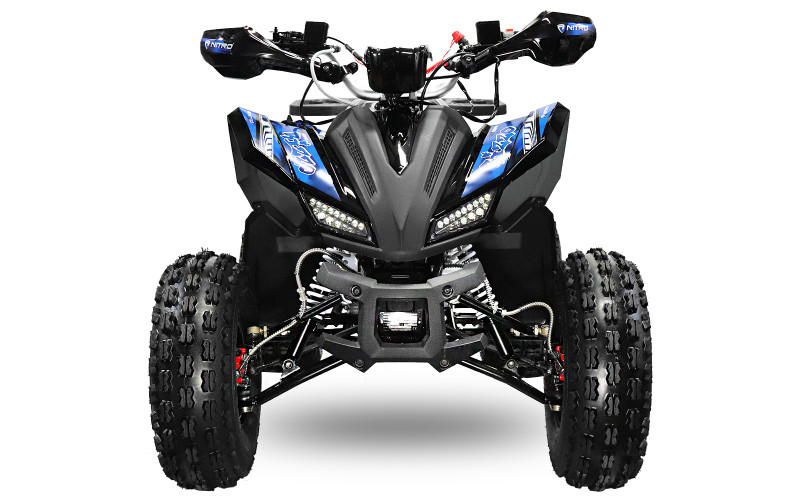 Quad enfant 125cc semi-automatique Rizzor RS8 - bleu Quad enfant