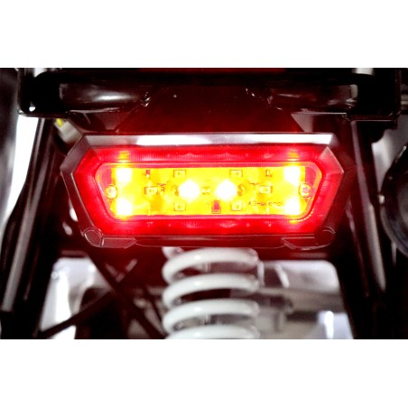 Quad enfant 125cc semi-automatique Rizzor RS7 - rouge Quad enfant