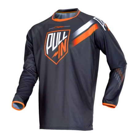 Maillot enfant Kenny - orange/blanc