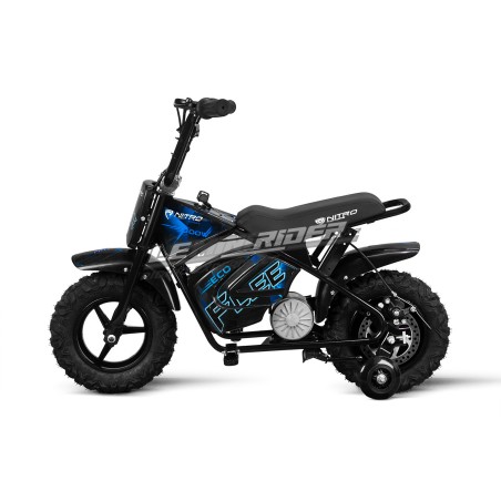 Minimoto électrique enfant 300w Flee 24V - bleu Pocket Bike & Pocket Quad